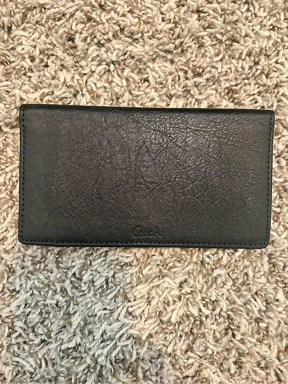 Coach Black Leather Wallet